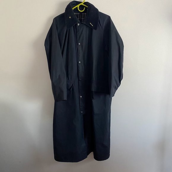 Barbour mens best sale burghley waxed coat